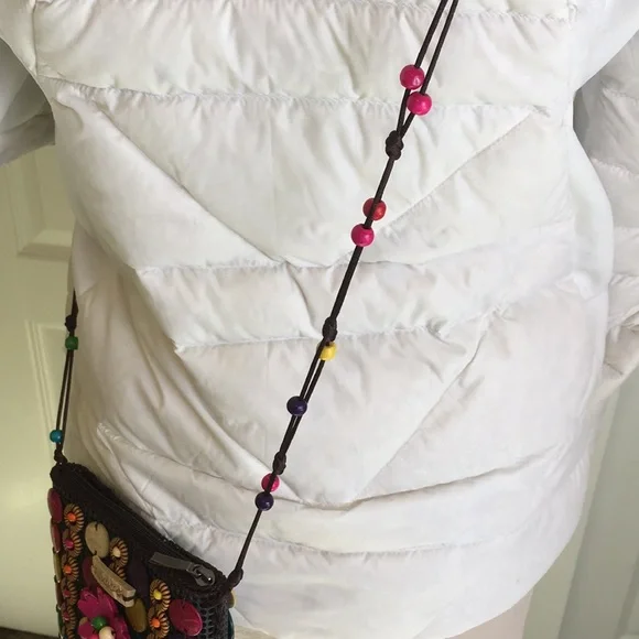 Jamaica 🇯🇲 handmade coconut 🥥 crossbody purse - Picture 3 of 6